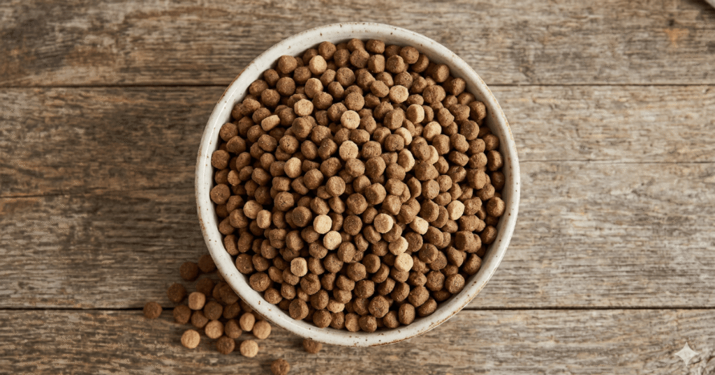 老犬のドライフードの切り替え方